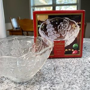 Gotham Holiday Traditions North Pole Santa Bowl